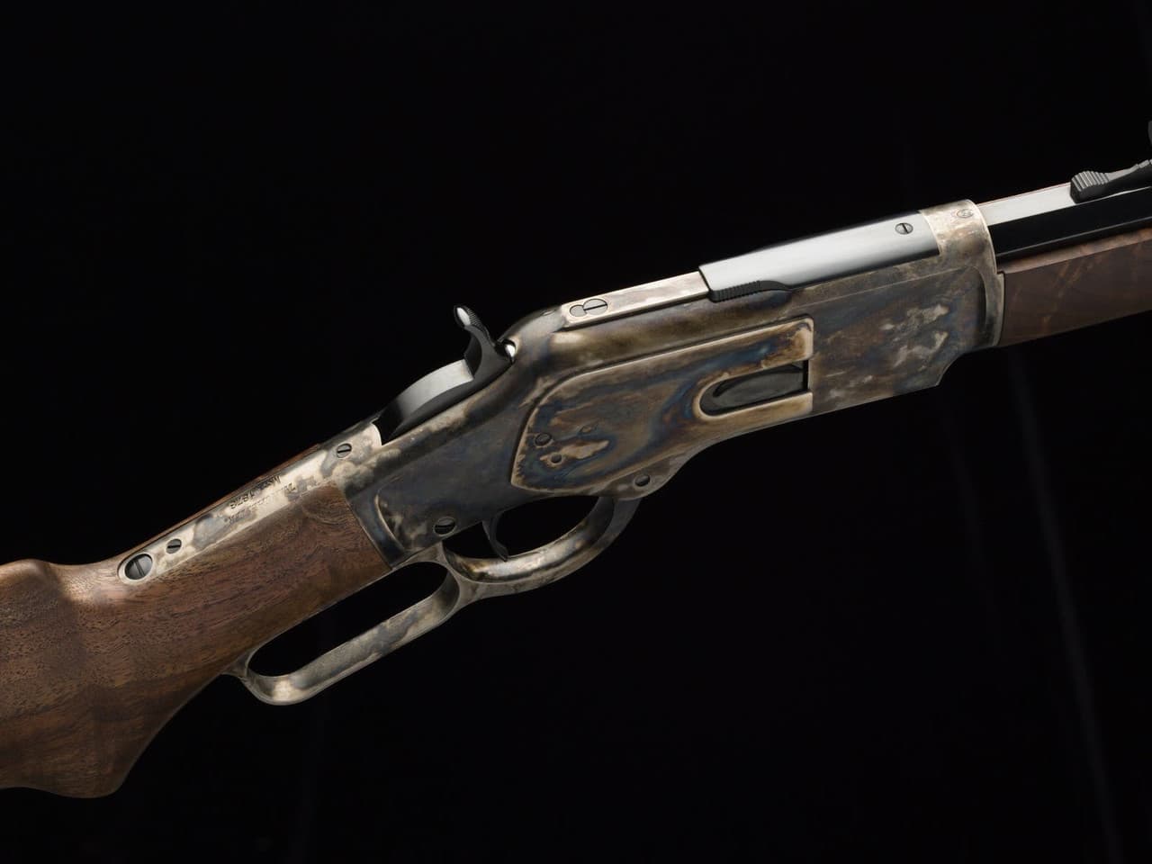 Winchester Model 1873 Sporter .38 Special 24 inch 13+1 Case Hardened Blued Walnut