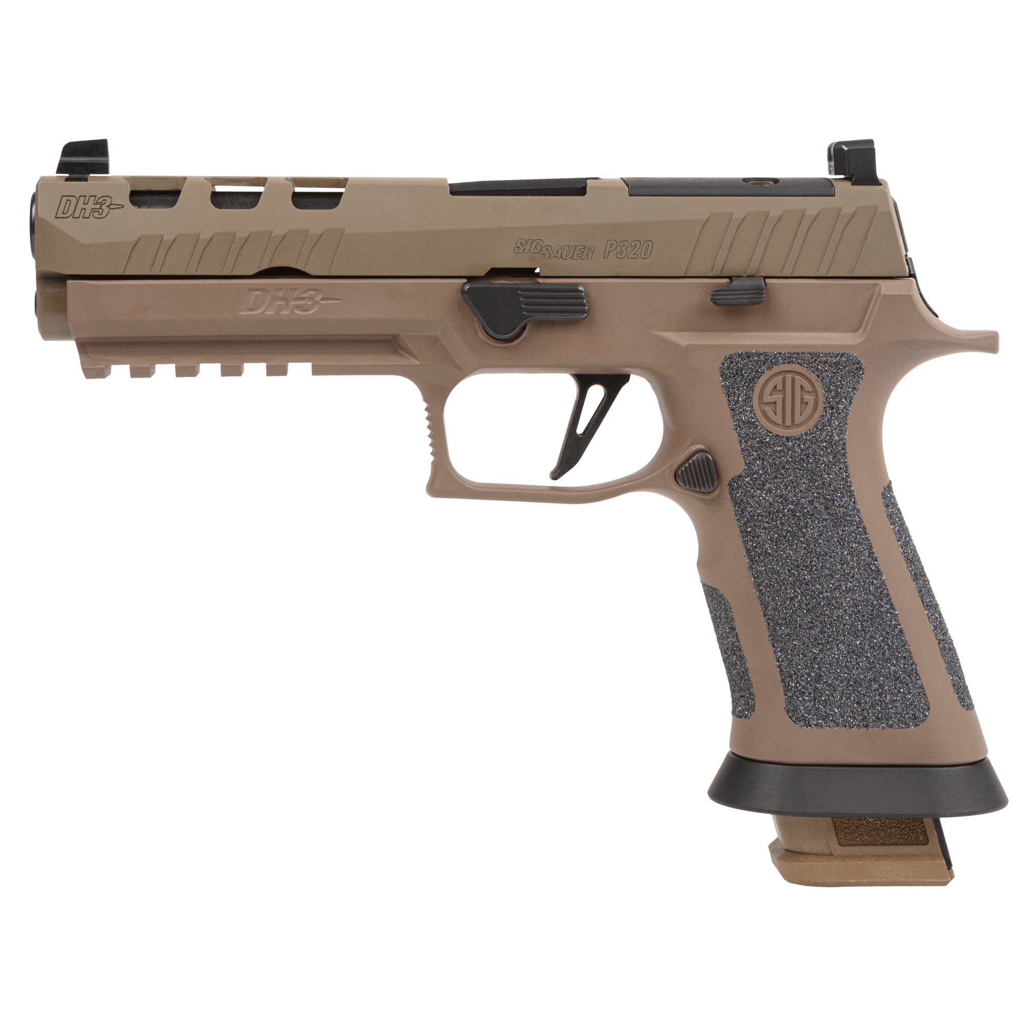 Sig Sauer P320-X-Five DH3 9mm 5in 21 Rounds Coyote Tan Optics Ready