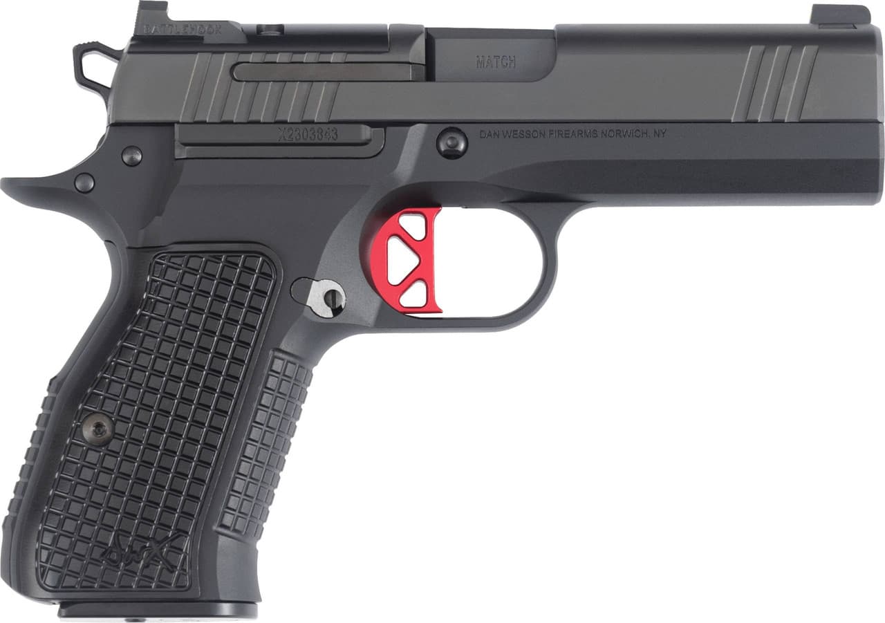 Dan Wesson DWX Compact, 9mm Luger, 4 in, 10+1, DLC Finish