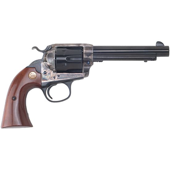 Cimarron Saa Bisley 45 Colt 5.5 inch 6 Rounds Case Hardened Frame Blued