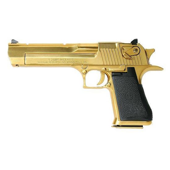 Mr Desert Eagle 44mag 6 Titanium Gold Blem