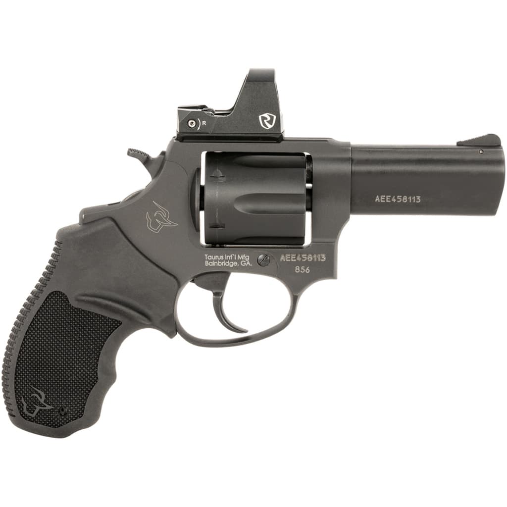 Taurus, 856 Toro Riton Revolver, 38 Special +P, 3 inch, 6 rounds, Stainless/Black