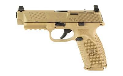 FN 509 MRD 9mm Luger 4.5 inch 10 Rounds Flat Dark Earth PVD Optics Ready
