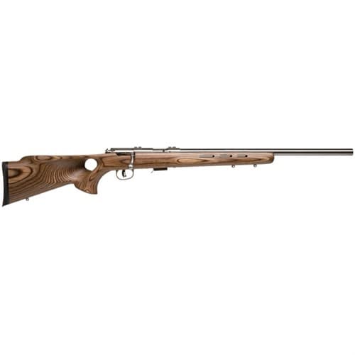 Savage 93 BTVS, .22 WMR, 21 in Barrel, 5 Round, Brown Laminate Thumbhole Stock