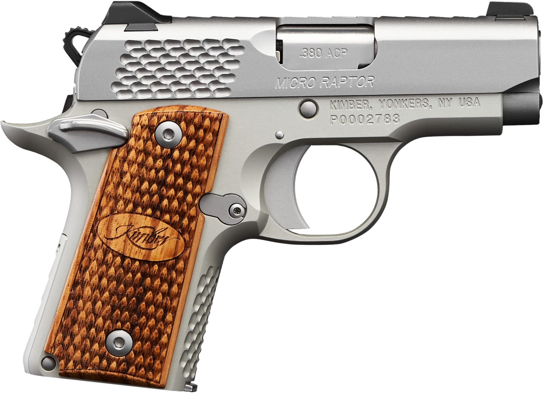 Kimber Micro Raptor Pistol 380 ACP 2.75 in. Stainless 7+1 rd.