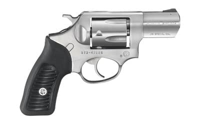Ruger SP101 38 Special +P 2.25 in 5rd Satin Stainless Exposed Hammer