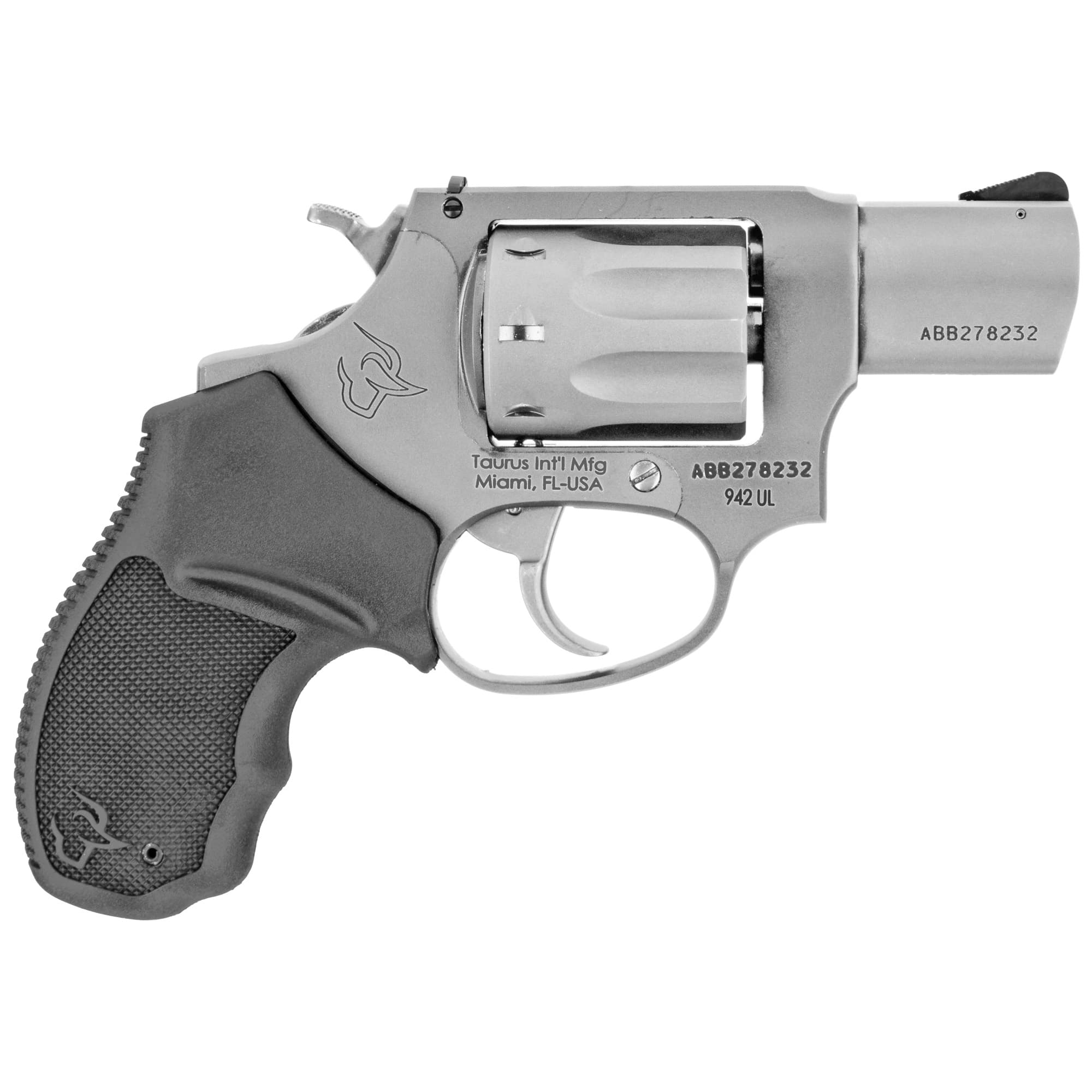Taurus 942 Ultralite 22 Long Rifle 2 inch 8 Round Matte Stainless Exposed Hammer