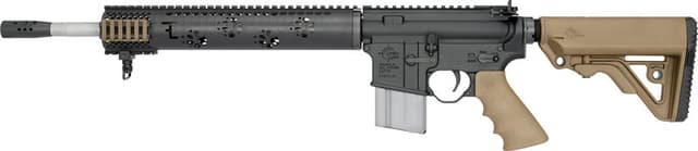 Rock River Arms Frontier Edge Predator Rifle 223 Wylde 16 in. Black and FE 20 rd. CAR Stock