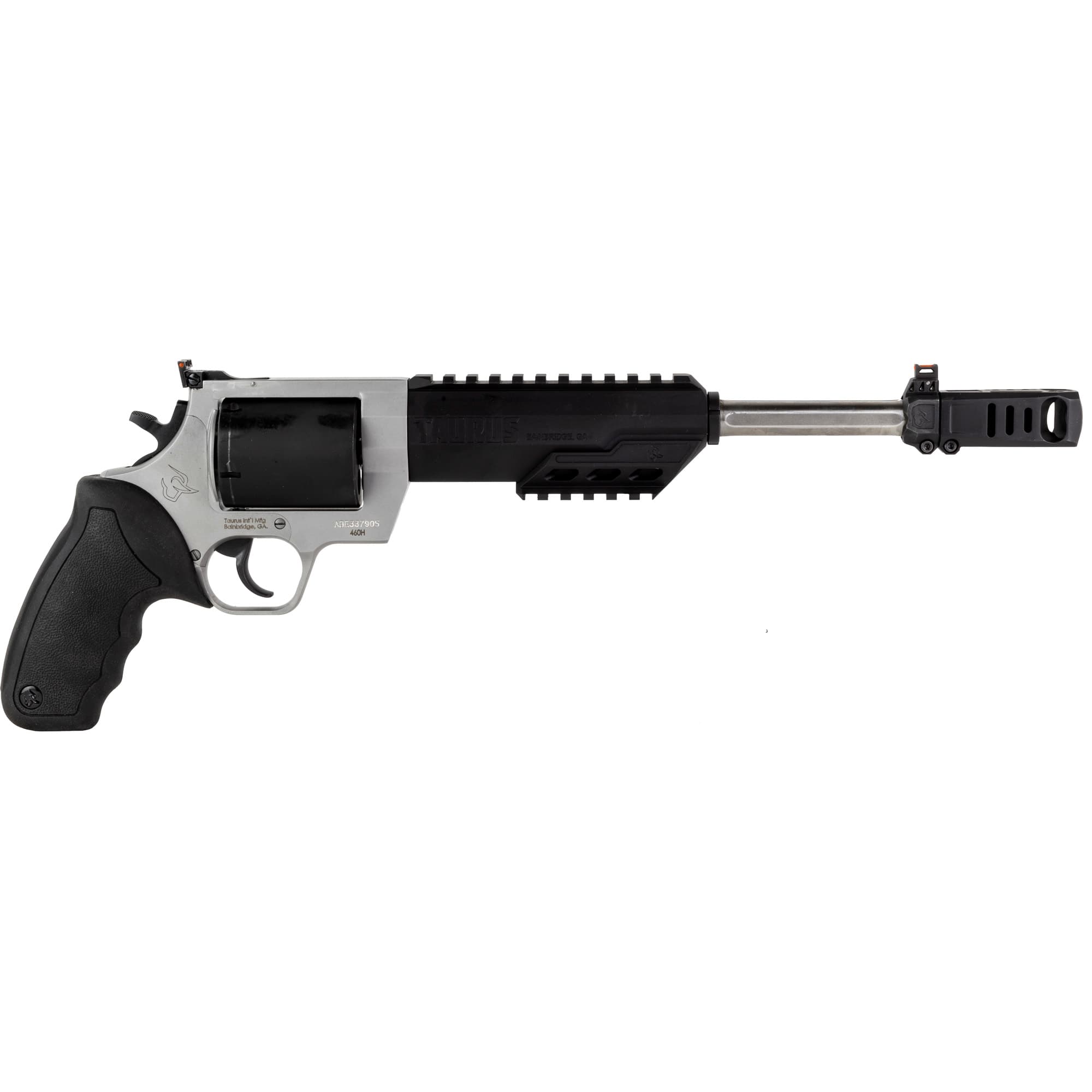Taurus Raging Hunter 460 S&W Magnum 10.5 inch 5 round Two Tone Silver and Black