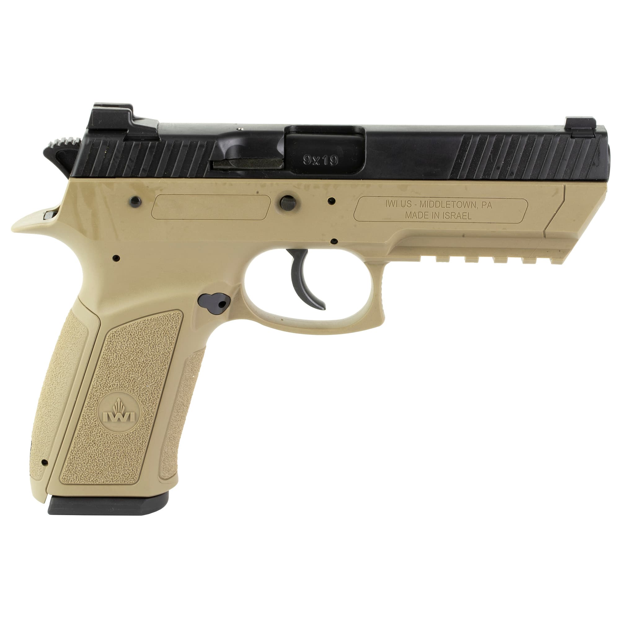 IWI Jericho 941 Full Size Enhanced Pistol - FDE | 9mm | 4.4" Barrel