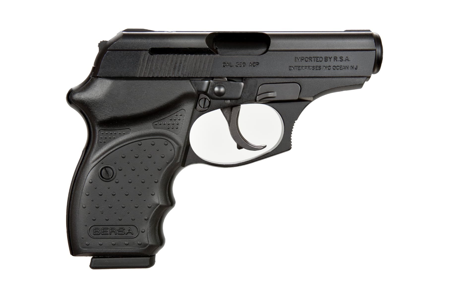 Bersa Thunder Conceal Carry, 380ACP, 3.5in. Barrel, 8rd - Black (THUN380MLTCC)