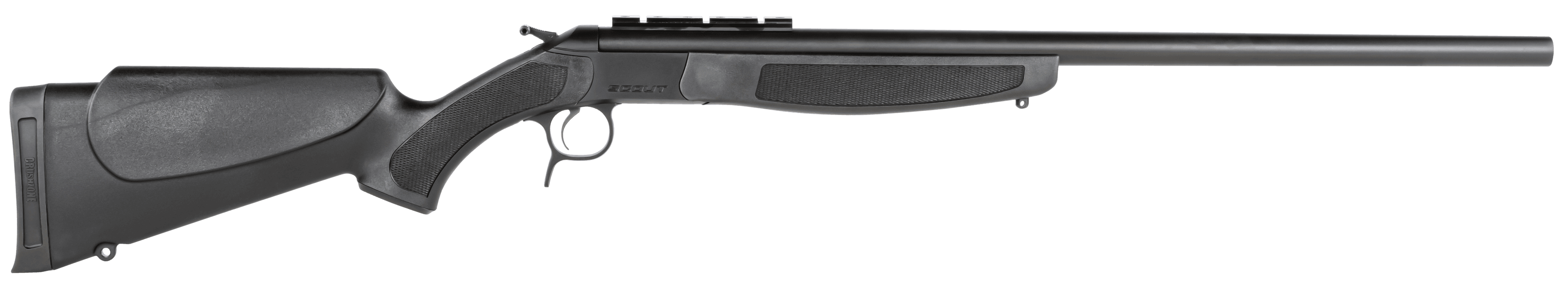 CVA Scout Rifle 35 Whelen 25 in. Blued with Rail Base
