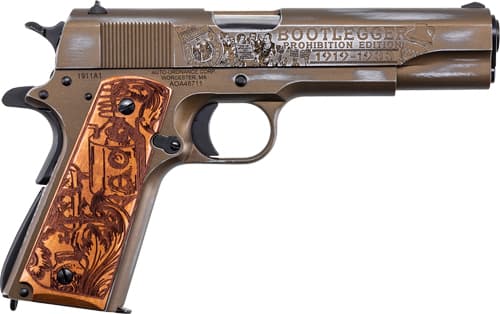 Auto Ordnance 1911 Bootlegger 45 ACP 5 in 7 rd Distressed Burnt Bronze