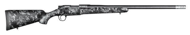 Christensen Arms 8010614100 Ridgeline FFT 280 Ackley Improved 3+1 22" Carbon Fiber/Threaded Barrel, Stainless Steel, Black with Gray Accents Stock