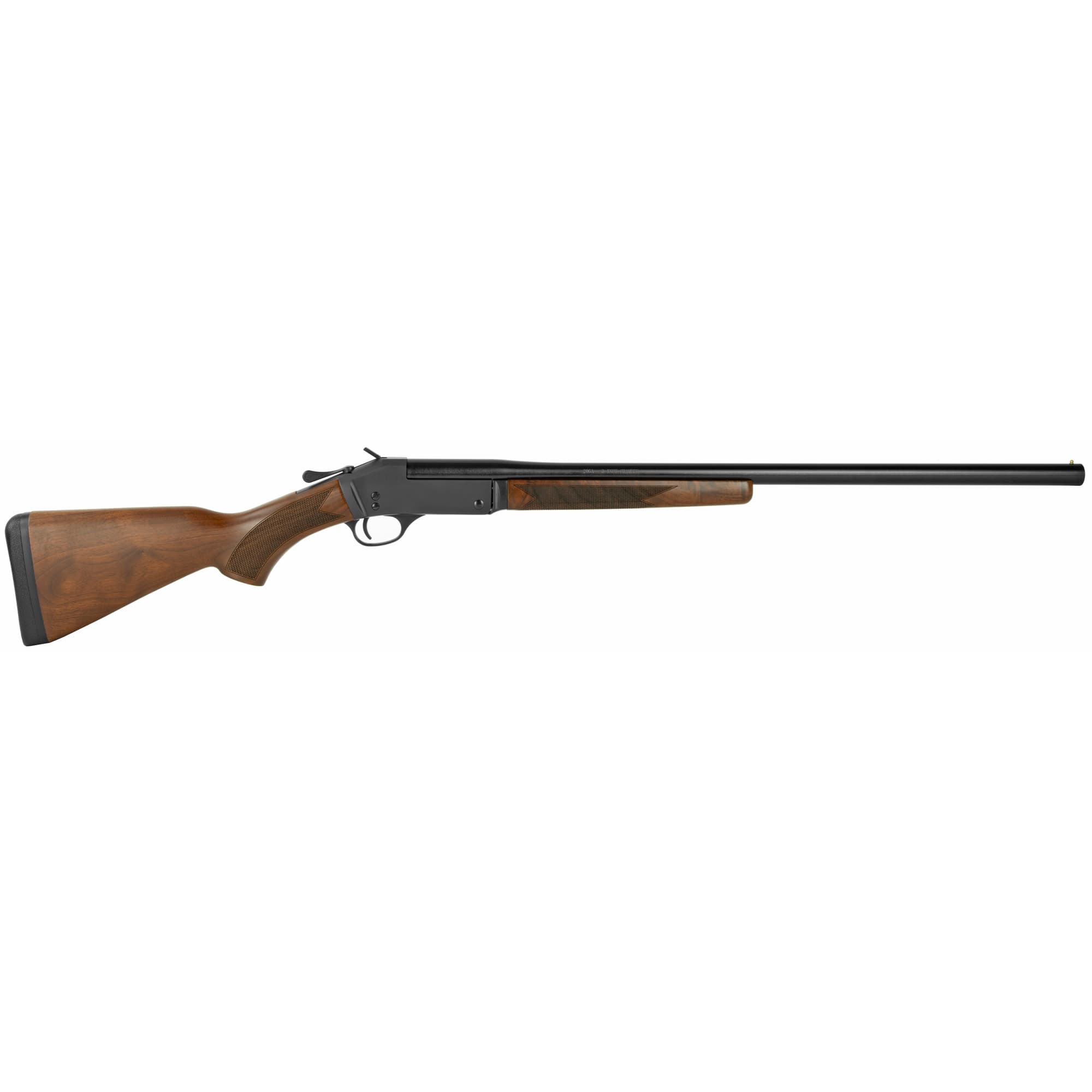 Henry H015Y20 Single Shot  Youth 20 Gauge 3" 1rd 26" Blued Steel Barrel, Black Steel Receiver, American Walnut Stock, Right Hand