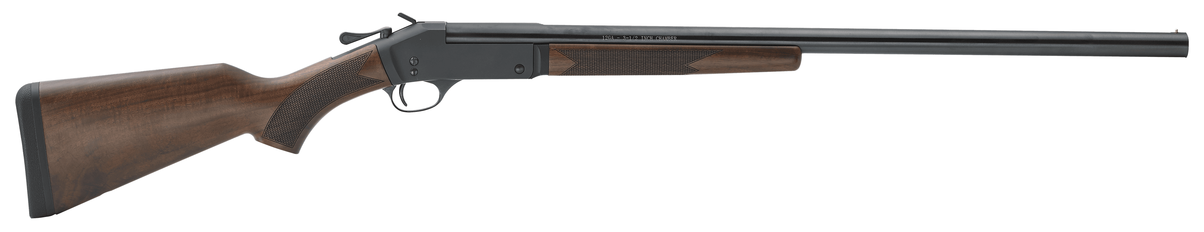Henry H01512 Single Shot 12 Gauge 28 Inch Barrel 1 Round Blued Steel Walnut Stock