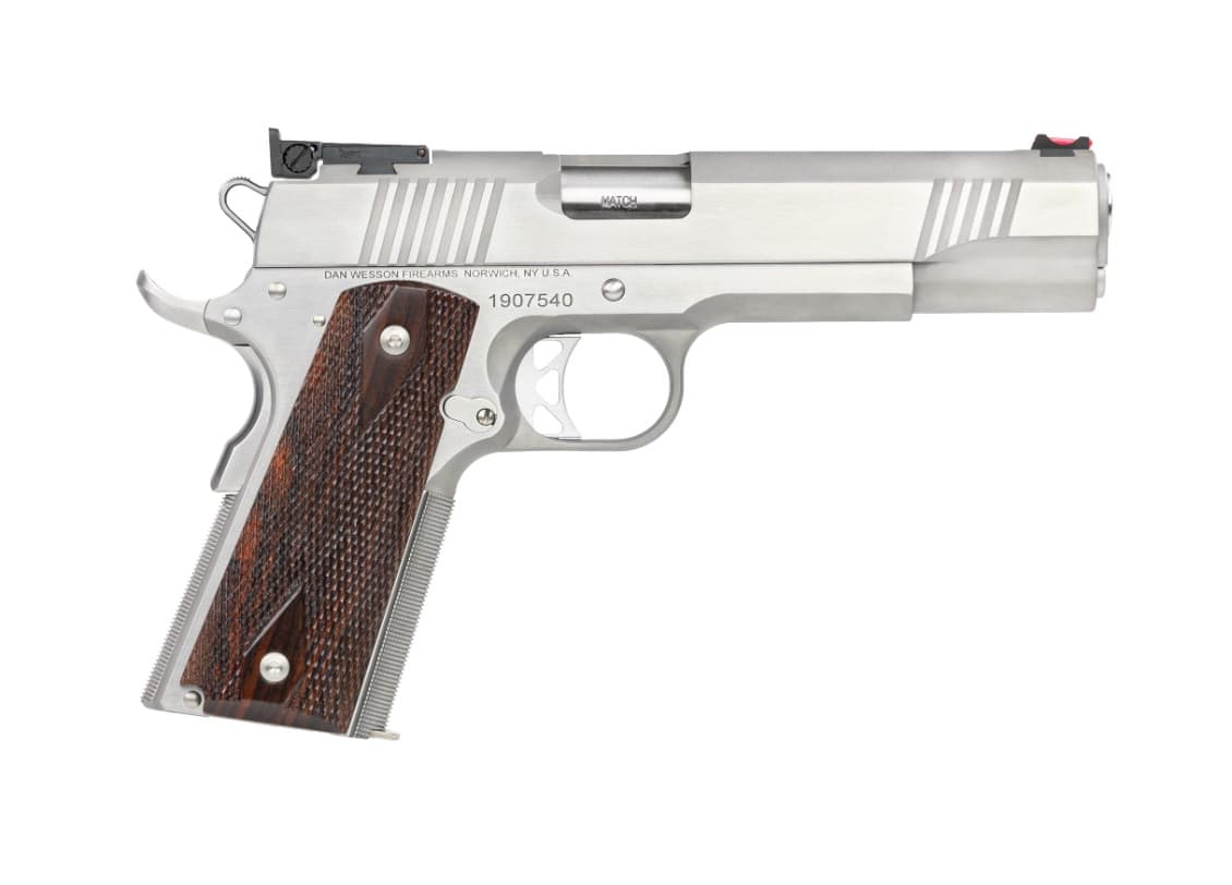 CZ Pointman Nine PM-9 9mm 5in 9rd Stainless Wood Grips