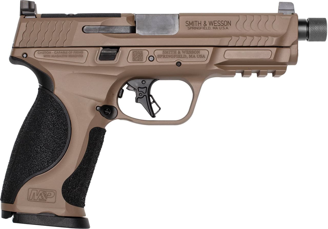 Smith and Wesson M and P9 M2.0 9mm Luger 4.63 in 17+1 Flat Dark Earth
