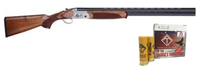 American Tactical Inc. Cavalry SX 20 Gauge 26in 2 Round Turkish Walnut Gray