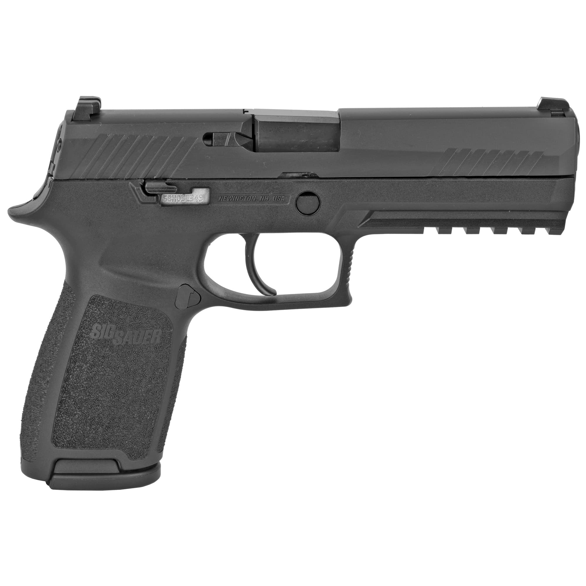 Sig Sauer P320 Full Size 9mm Luger 4.7 inch 17+1 Nitron Slide Stainless Frame Polymer Grip