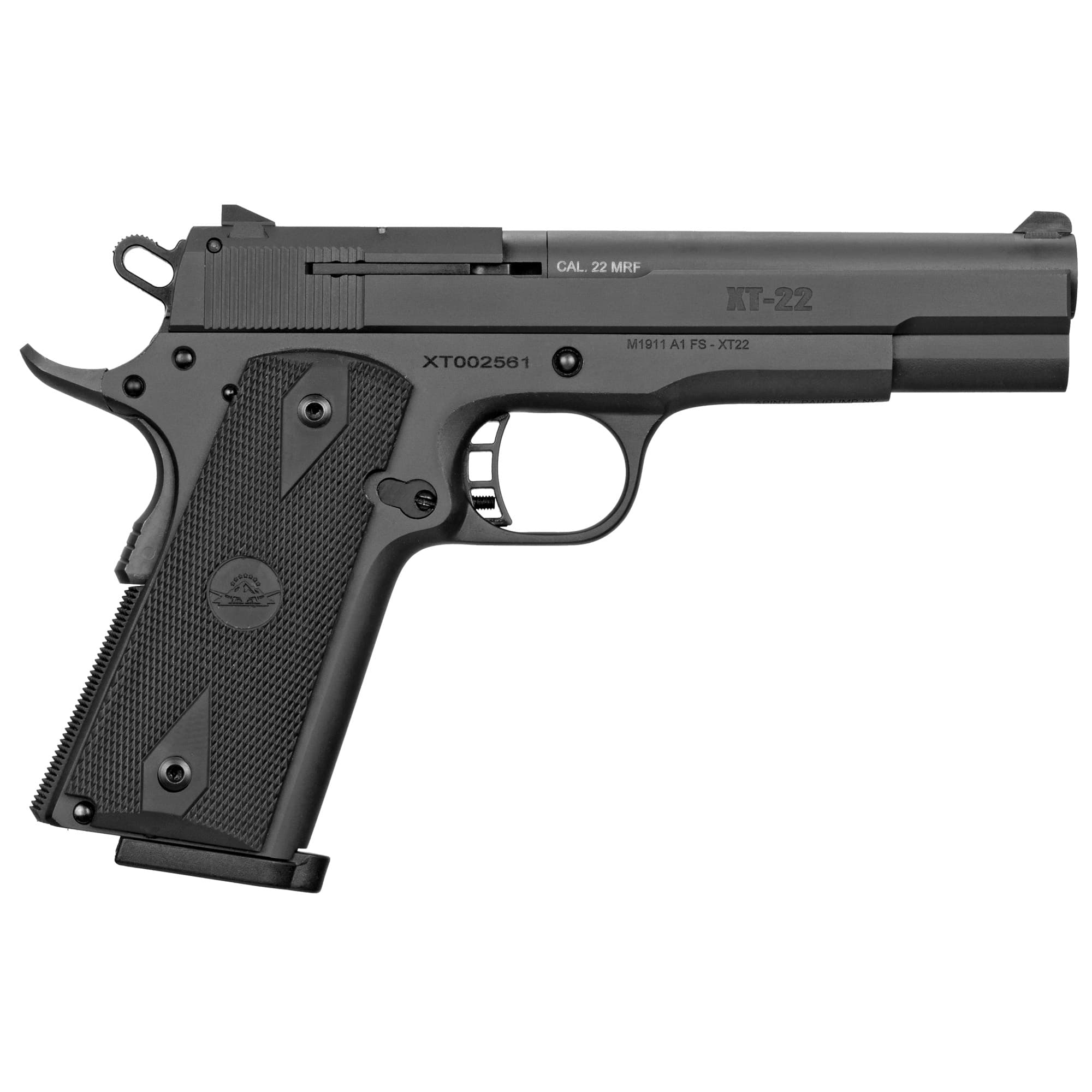 Rock Island Armory XT22 Standard 1911 Pistol - Black | .22 WMR | 5" Barrel | 14rd