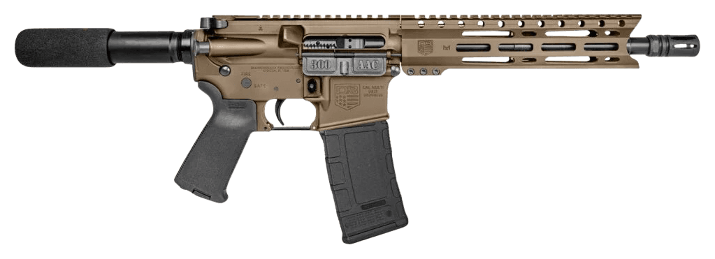 Diamondback Db15 300 AAC Blackout 10in 28+1 FDE Carbon Lower M LOK