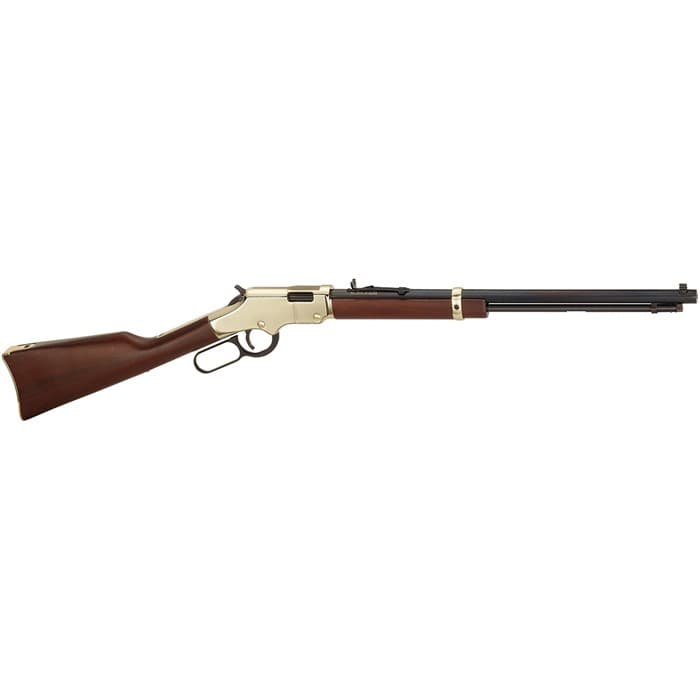 Henry Golden Boy 17 HMR 20 Inch 12 Rounds Brasslite American Walnut
