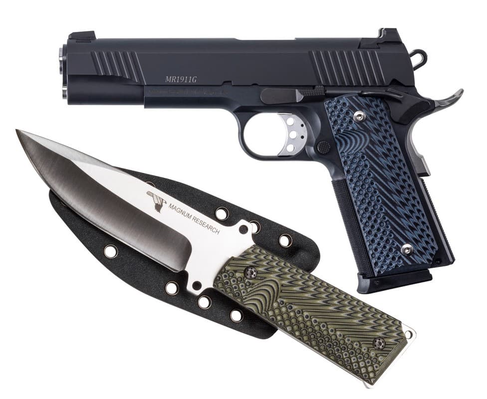 Mr 1911 G Desert Eagle 9mm 5 Black Knife Pkg