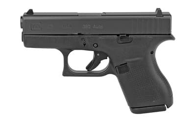 Glock G42 Gen3 380 ACP 3.25 inch 6+1 Matte Serrated Slide Polymer Frame