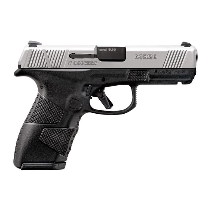 Mossberg MC-2C Pistol 9mm 3.9 in. Stainless 10 Round MA Compliant