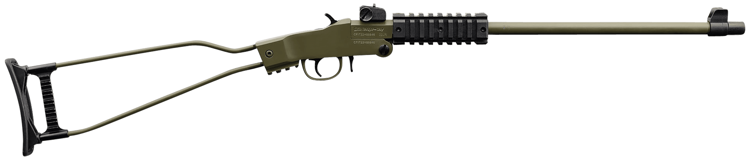 Chiappa Firearms Little Badger 22 Long Rifle 16.5" Single Shot OD Green
