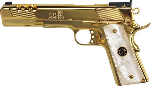 IVER GOLDEAGLEXL10WP     1911 DLX 10 6IN 24K GOLD - GOLDEAGLEXL10WP