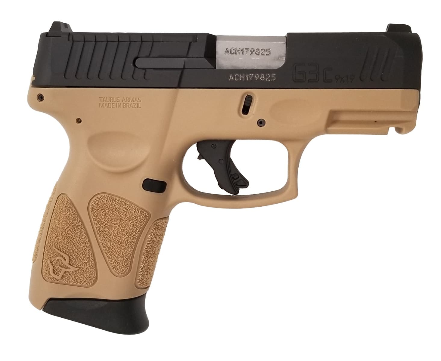 Taurus G3C T.O.R.O. 9mm 3.2" Barrel 12 Rounds Tan/Black