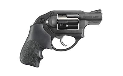 Ruger, Lcr 5456, 9mm Luger, 1.87 inch, 5rd, Matte Steel Frame, Hogue Tamer Grip