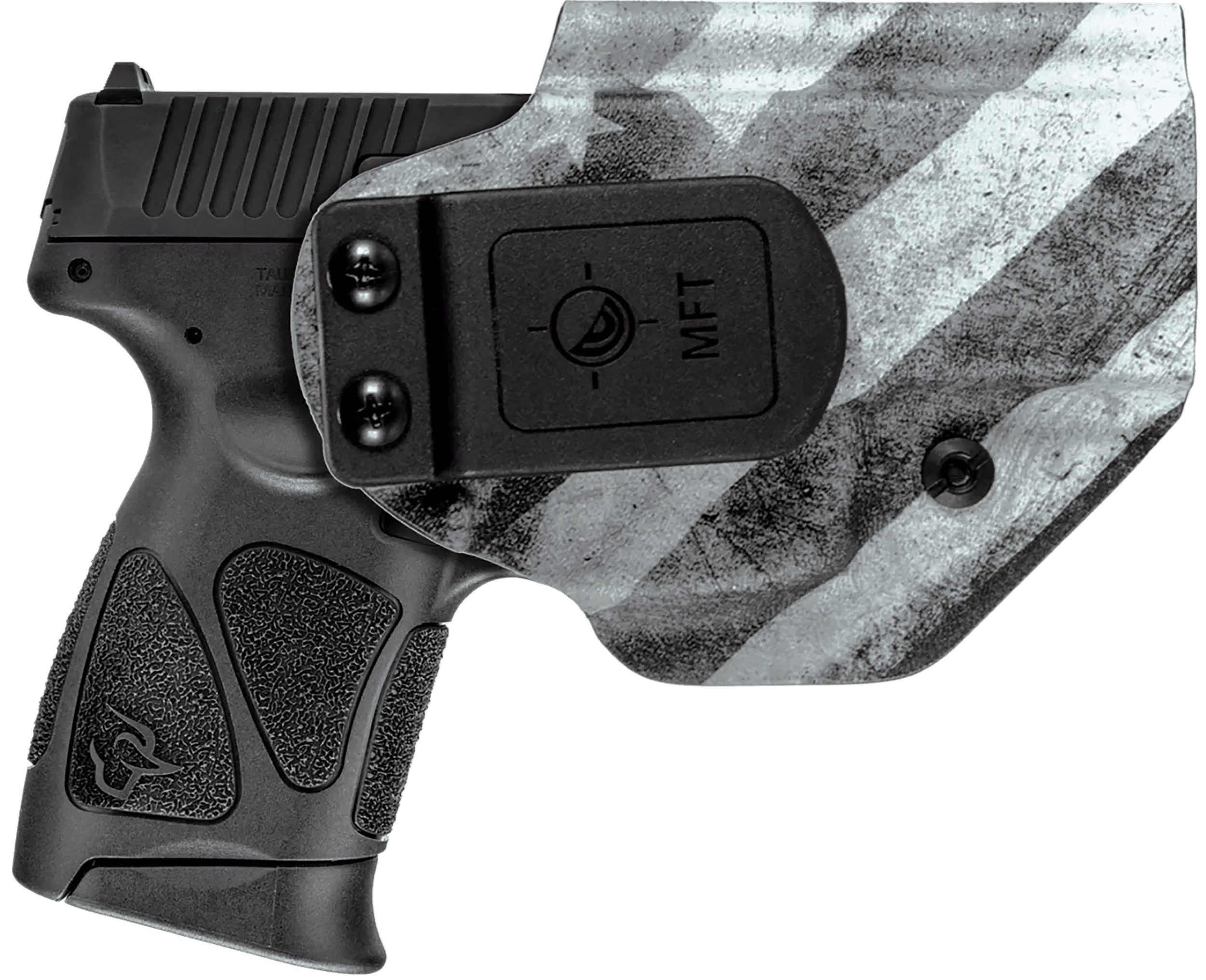 Taurus G3C 9mm 3.2 Inch 12 Round Pistol with BW MFT Flag Holster