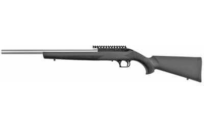 Magnum Research MLRS22WMH Magnum Lite 22 WMR 9+1 18" Stainless Steel Barrel, Black Anodized Picatinny Rail Aluminum Receiver, Black Polymer Hogue OverMolded Stock