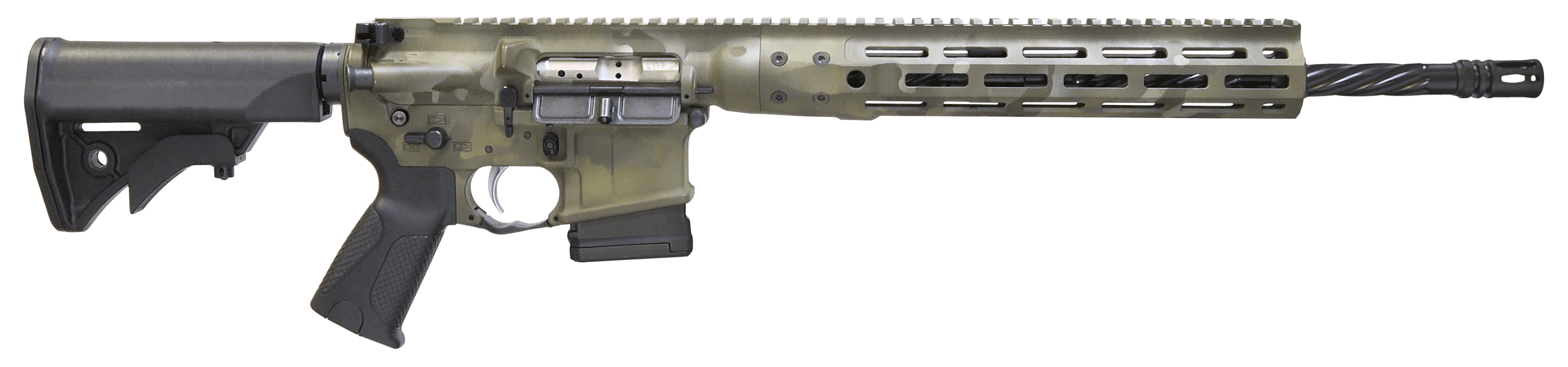 LWRC Icdir5fdc16mlcac LWRCI 5.56x45 NATO 16.10in 10+1 Multicam Finish