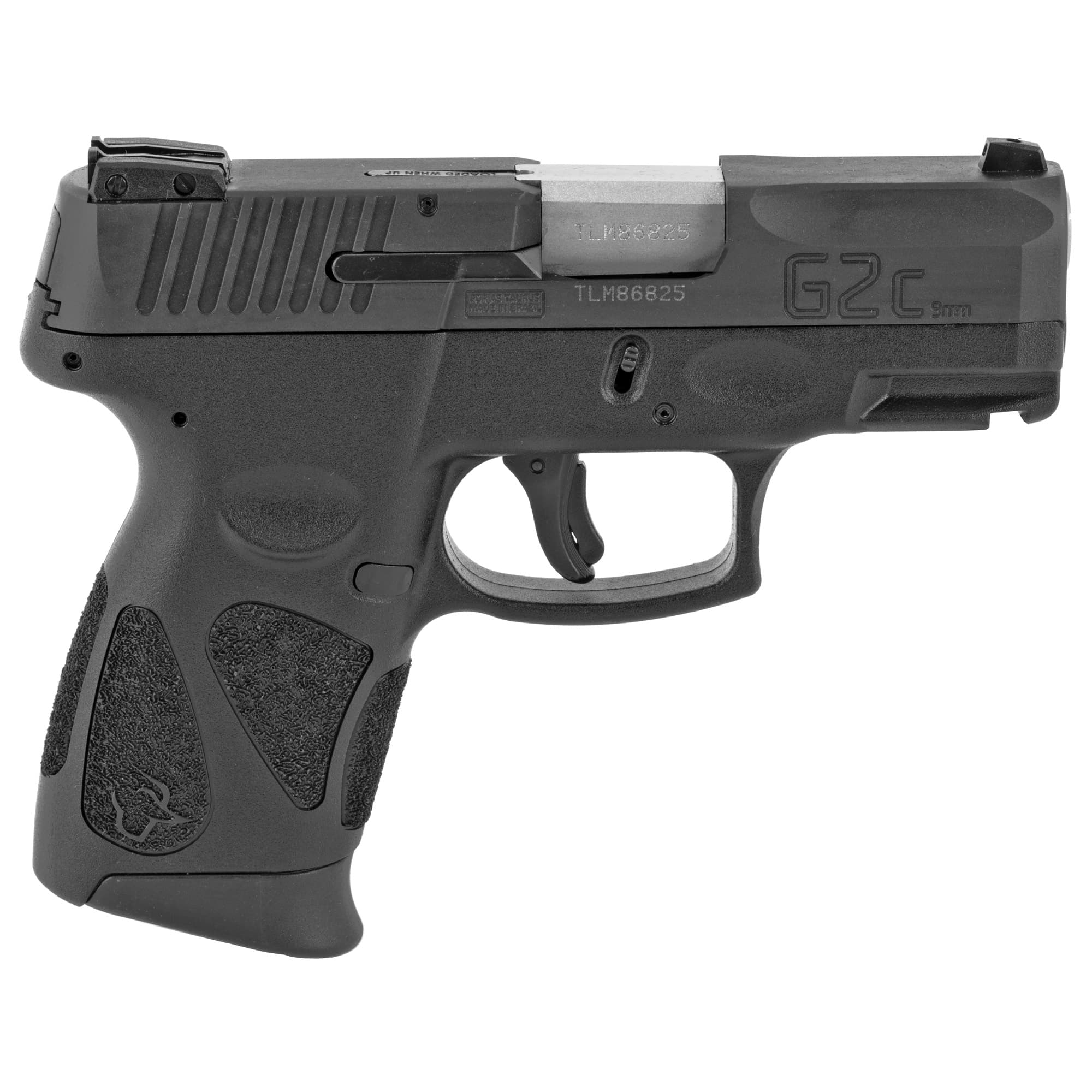 Taurus G2c Compact, 9mm Luger, 3.26" Barrel, 12+1 rounds, Matte Stainless Barrel