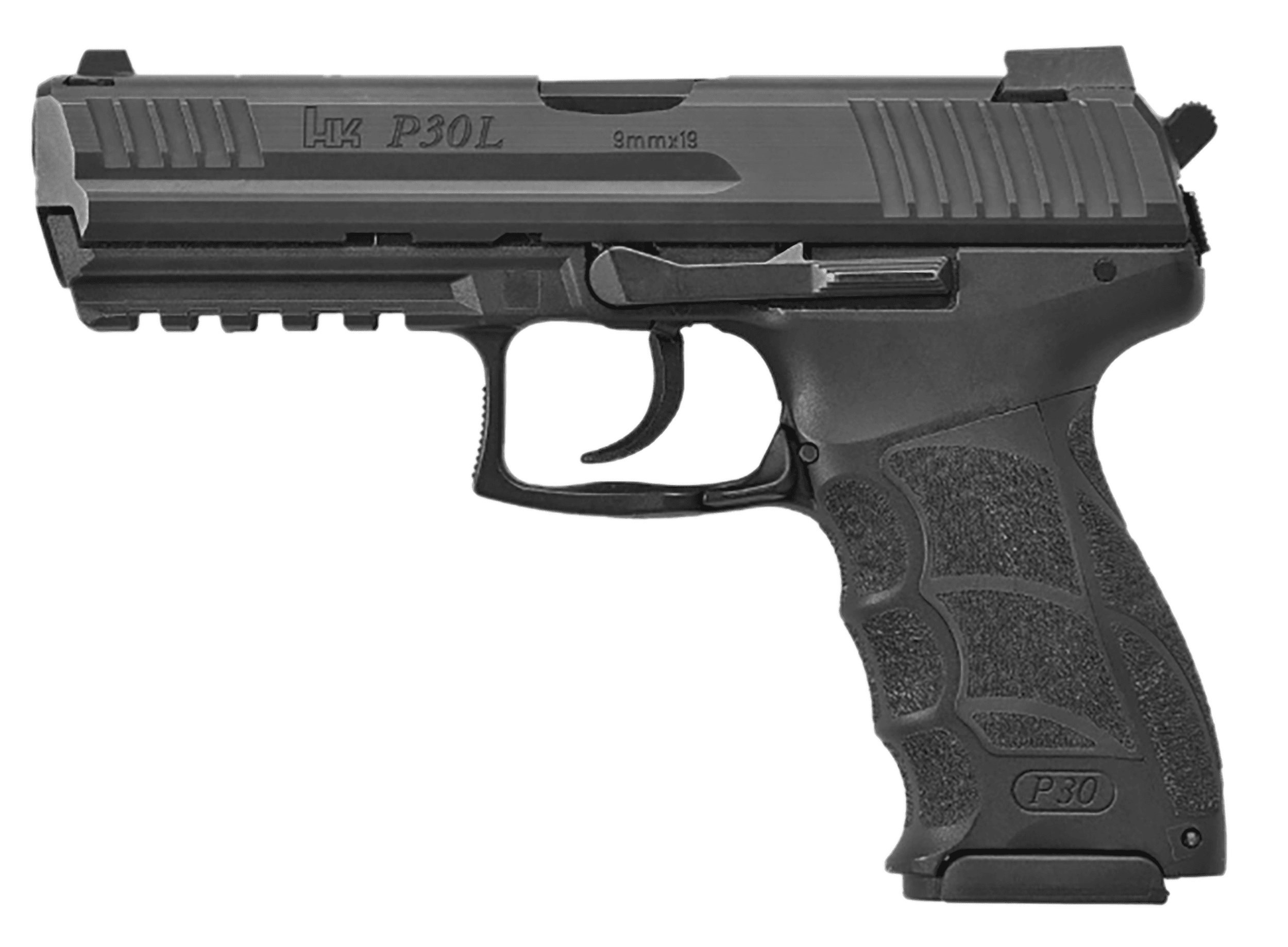 Heckler & Koch P30 L V3 9mm Luger 4.4in Barrel 17 Rounds Matte Finish