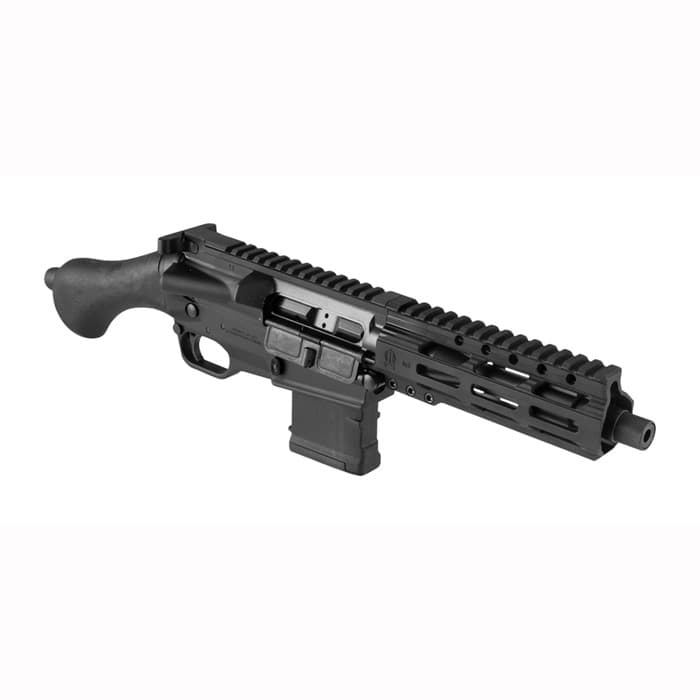 FightLite SCR RAIDER Pistol - Black | .300 BLK | 7.25” Barrel | Polymer Grip & Free-Floating FightLite M-LOK Handguard