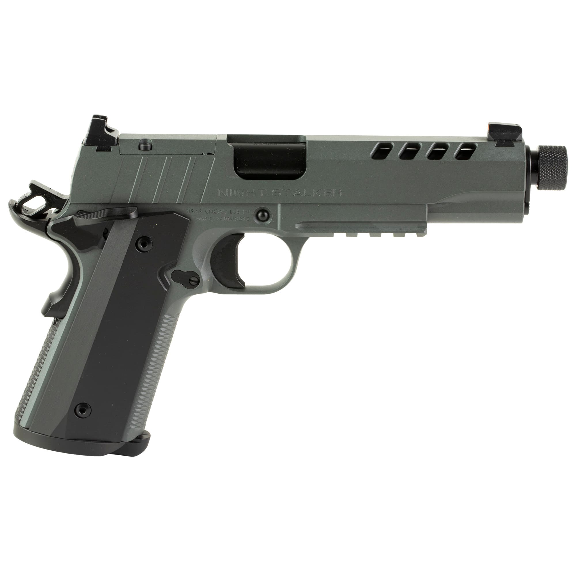 SDS Night Stalker 1911 Pistol 10mm 5 in. Grey Threaded Barrel 8 rd.