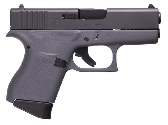 Glock G43 9mm Luger 3.39in 6rd Gray Finish