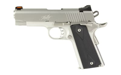 Kimber Mfg.,inc 3200052CA Stainless Pro Carry II (CA) 45 ACP 7+1 4" Stainless Steel Slide Satin Silver Black Synthetic Double Diamond Checkering Grip