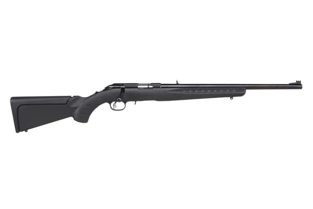 Ruger American Rimfire 22 WMR 18 9+1 Satin Blued Synthetic Right Hand