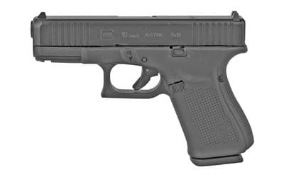Glock G19 Gen 5 MOS 9mm 4.01in 15rd Matte nDLC Finish