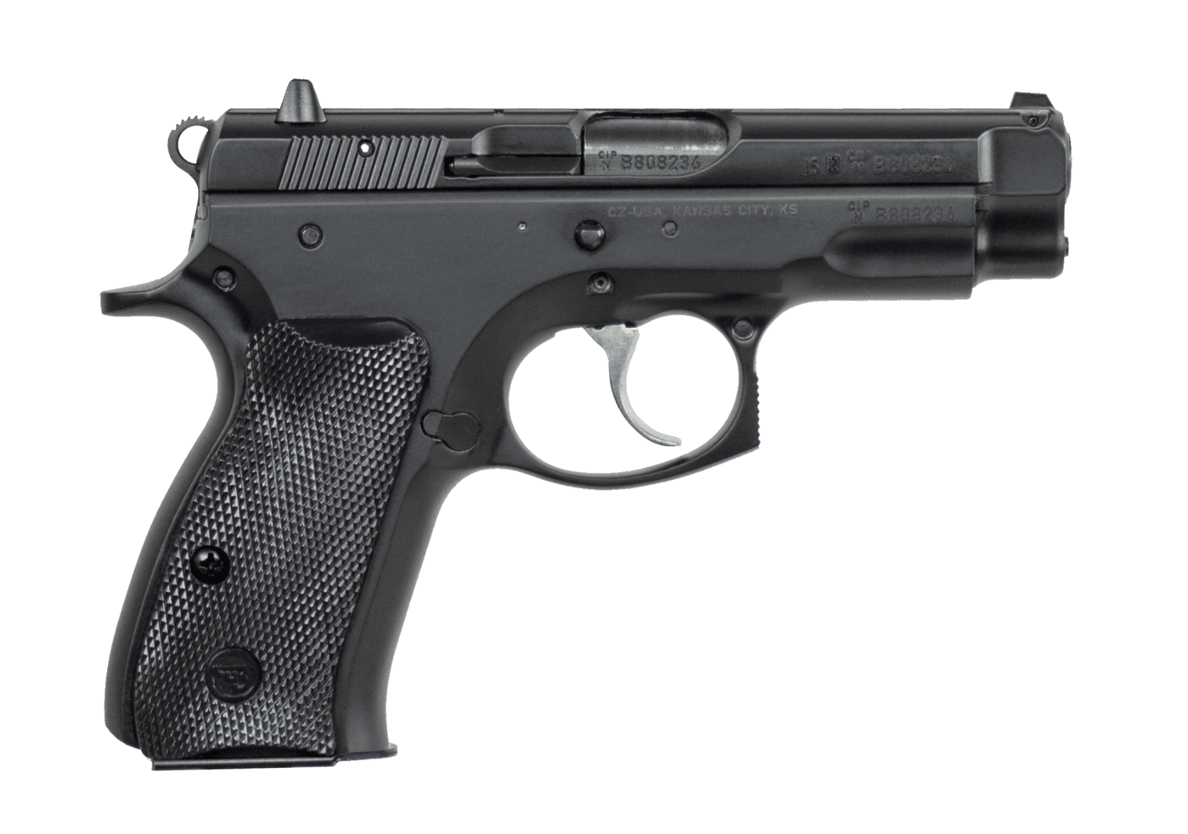 CZ 75 Compact Pistol - Black | 9mm | 3.75" Barrel | 9mm | 14rd
