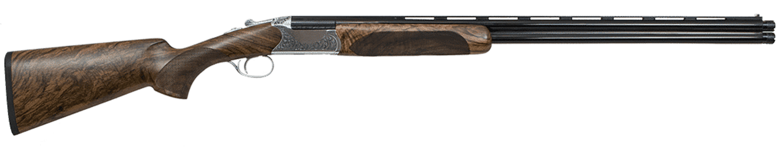 Cz Supreme Field 12 Gauge 28 inch 2 rounds Polished Nickel Chrome Turkish Walnut