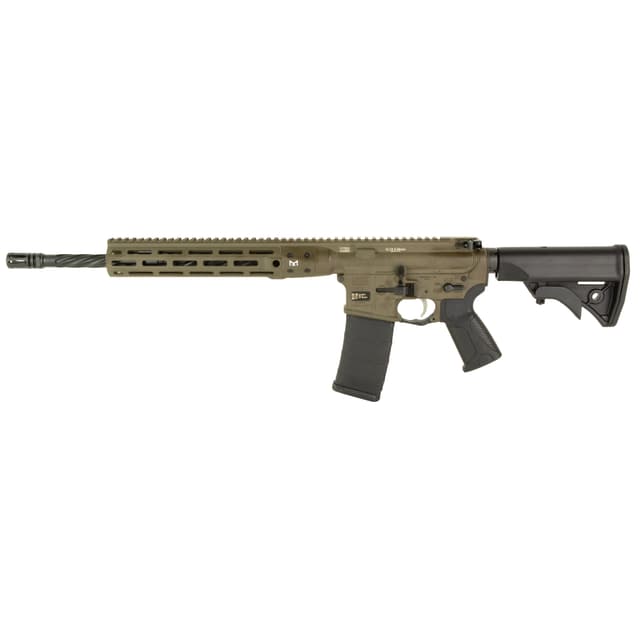 LWRC Ic Di 5.56 NATO 16.1in 30rd Spiral Fluted Barrel Brown M-LOK
