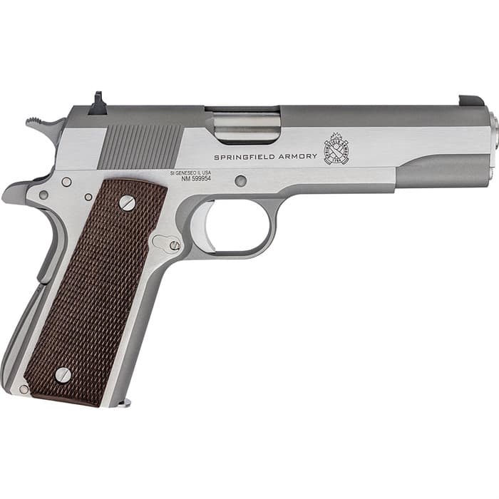 Springfield Armory 1911 Mil-Spec 45 ACP 5 Inch 7 Rounds Stainless Steel