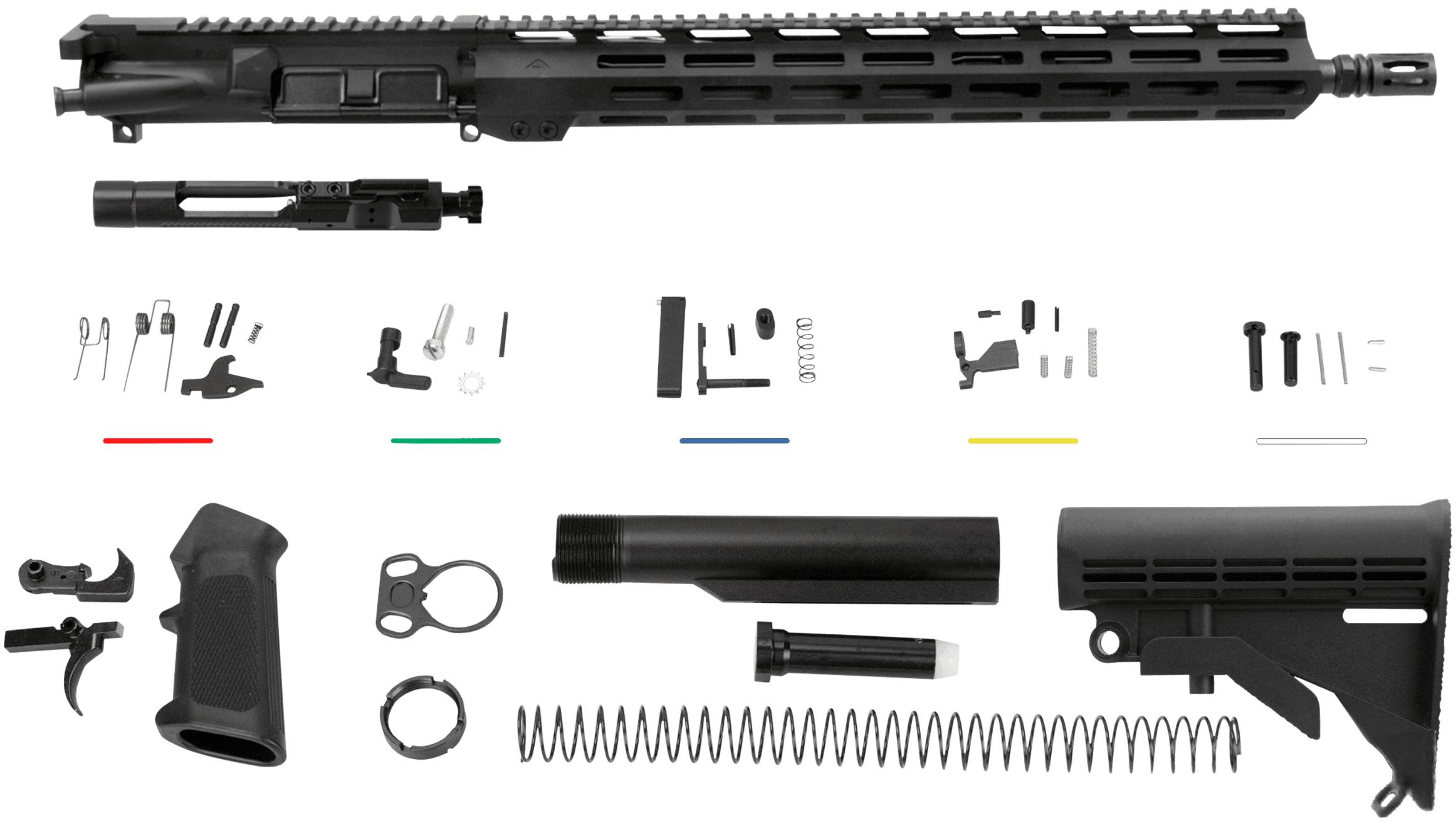 Aim Sports AR5CUB5 16in 5.56 AR15 Build Kit Aluminum Receiver